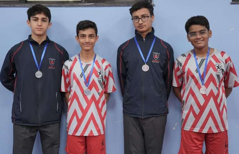 टेबल टेनिस स्पर्धेत ध्रुव ग्लोबल स्कूल ला १३ पदके६ सुवर्ण, ४ रौप्य आणि ३ कांस्य पदकांवर नावे कोरली
