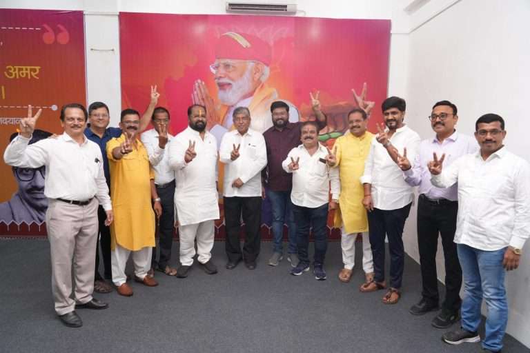 चंद्रकांतदादांची कोथरूडमध्ये प्रचारात आघाडी