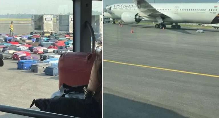 बॉम्बची धमकी मिळूनही 3.30 तास उडत राहिले विमान:लंडनहून दिल्लीला येत होती विस्तारा फ्लाइट