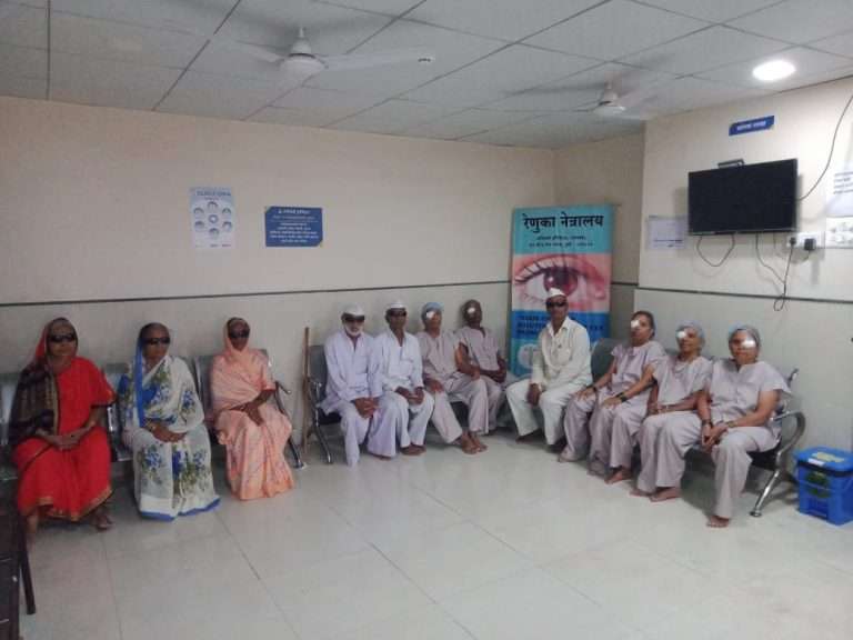 श्री कोटेश्वर देव विश्वस्त मंडळ,सेवा आरोग्य फाऊंडेशन व सेवा भारती यांच्या संयुक्त विद्यमानेनेत्र तपासणी शिबिर संपन्न