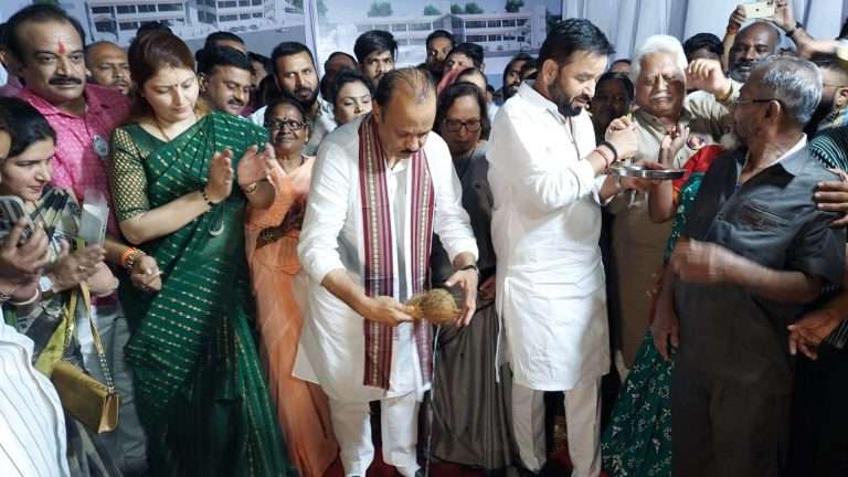 उपमुख्यमंत्री अजित पवार यांच्या हस्ते येरवडा येथील विविध विकास कामांचे भूमिपूजन
