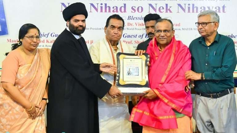 अहिंसाच जगाला शांतीचा मार्ग दाखवेल प्रसिद्ध लेखक प्रा.शेफी किडवई यांचे विचार