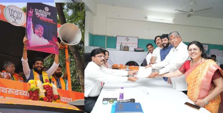 चंद्रकांतदादा कोथरूड मधून विक्रमी मताधिक्याने निवडून येणार- मुरलीधर मोहोळ