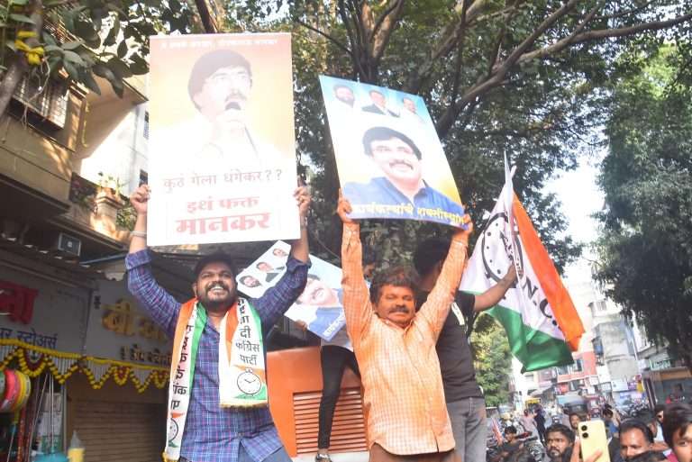 कुठे गेला धंगेकर ..इथे फक्त मानकर .. कसब्याचा  बालेकिल्ला पुन्हा मिळवून देण्यात मानकरांचे मोठे योगदान