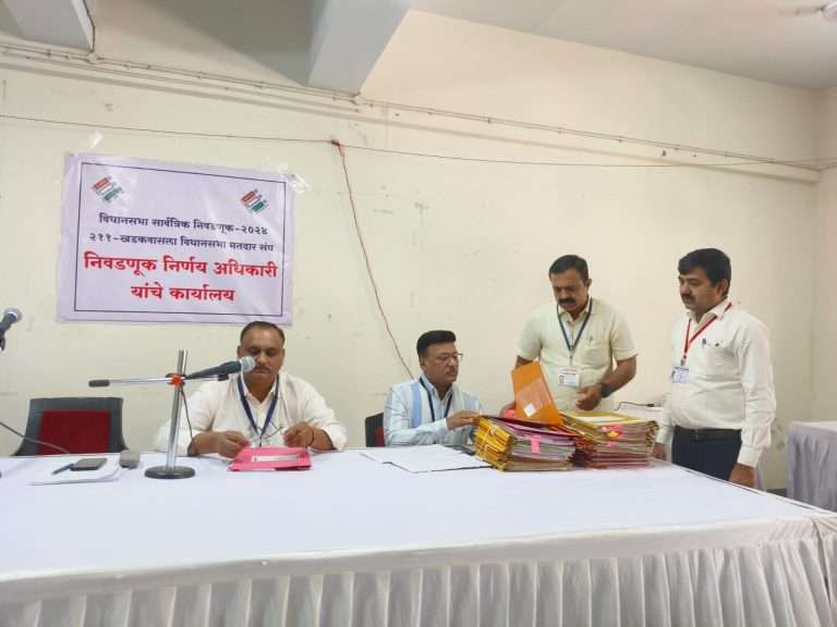 खडकवासला विधानसभा मतदारसंघात टपाली मतदान प्रक्रियेची प्रभावी अंमलबजावणी