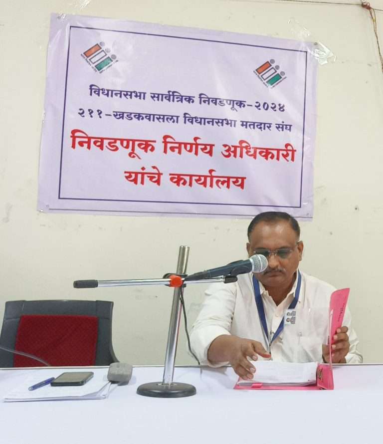 खडकवासला निवडणूक: शांतता आणि निर्भयतेसाठी डॉ. यशवंत माने यांची ठाम भूमिका