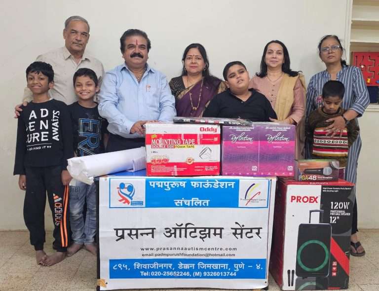 स्वमग्न मुलांच्या थेरपी सेंटर साठी राज्य शासनाकडे पाठपुरावा करणार – संदीप खर्डेकर.