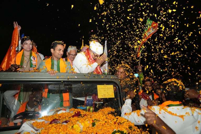 कोथरुडमधील प्रभाग १३ मध्ये घुमला जय श्रीरामचा नारा