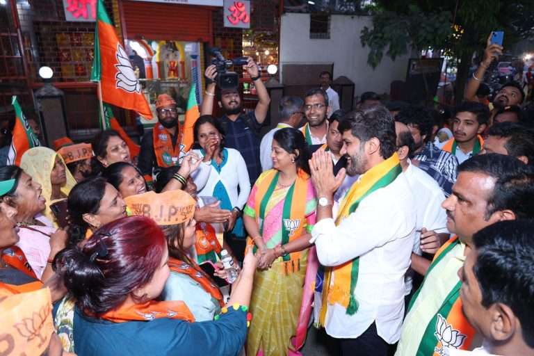 शिरोळे यांनी खडकी भागात केलेल्या विकासकामांना नागरिकांची साथ