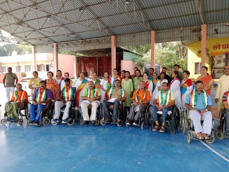 नृत्य, गीत गायनाने दिव्यांग जवानांसोबत भाऊबीज साजरी