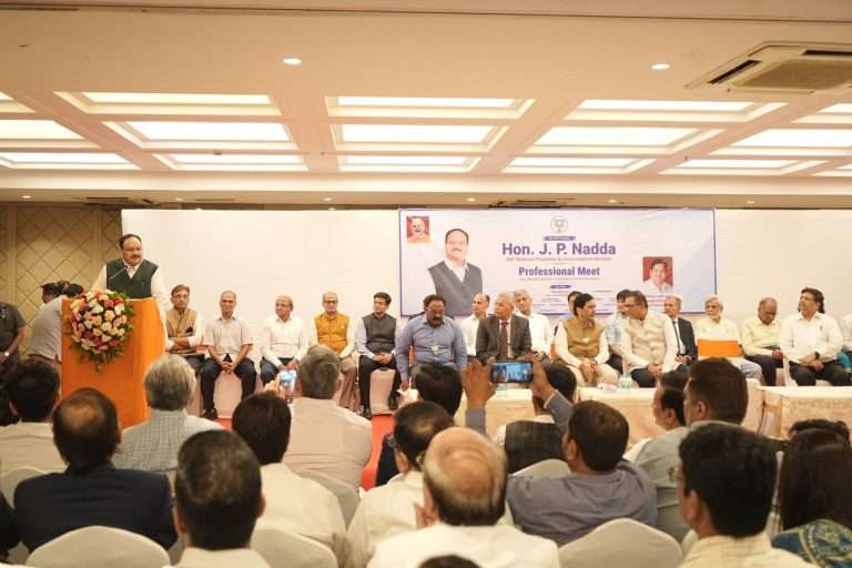 मंगलजींचा ६ टर्म विजय, हे जनतेने दिलेल्या आशीर्वादाचे आणि विश्वासाचे प्रतीक – जे. पी. नड्डा