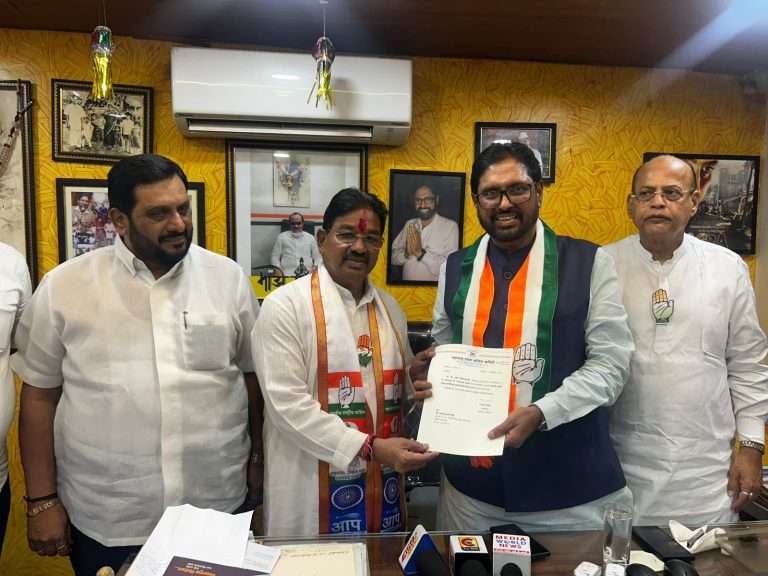 सदानंद शेट्टी यांचा पुन्हा काँग्रेसमध्ये प्रवेश,प्रदेश सरचिटणीस पदी नियुक्ती