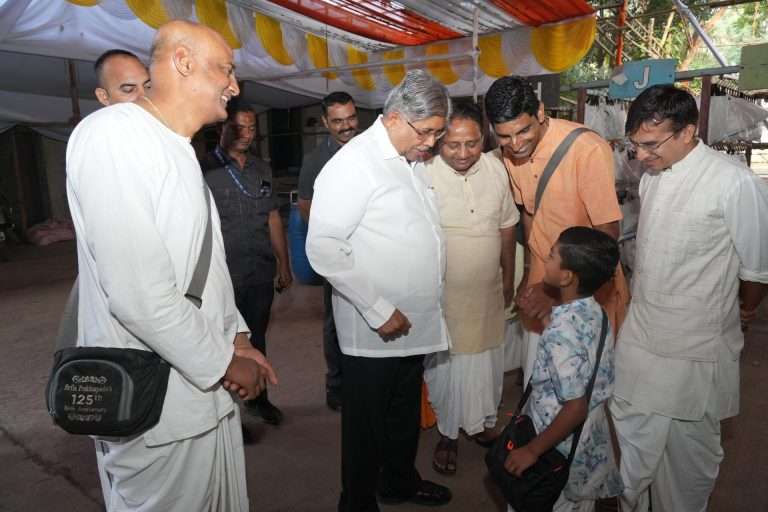 इस्कॉनसारख्या संस्थांकडून लहान मुलांवर उत्तम संस्कार- चंद्रकांतदादा पाटील