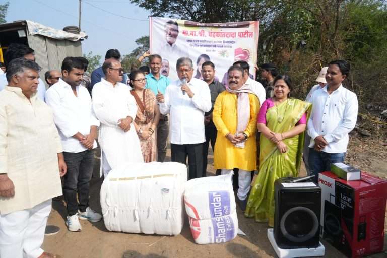 संपर्क संस्थेच्या बालग्रामला सर्वतोपरी मदत करणार – आ. चंद्रकांतदादा पाटील