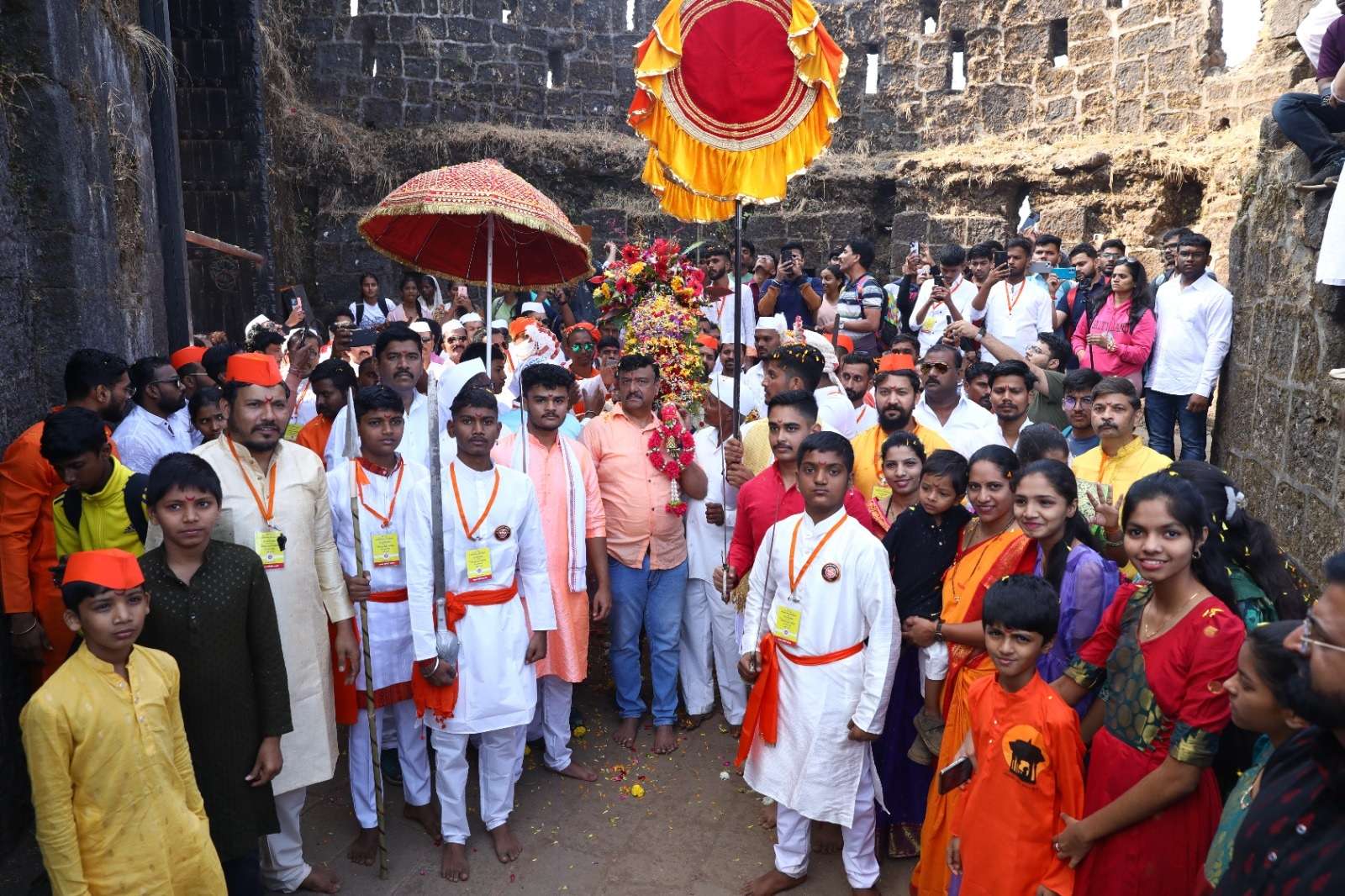 राजगडावर ३५८ वा ‘आग्य्राहून सुटका स्मृतिदिन’ सोहळा साजरा