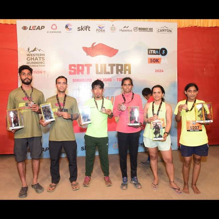 सह्याद्रीच्या दऱ्याखोऱ्यात रंगली साहसी एसआरटीएल मॅरेथॉन स्पर्धा…