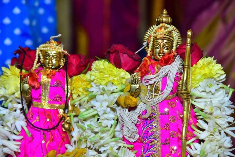 प्रभू श्रीराम आणि सीता माई यांचा विवाह सोहळा थाटात 