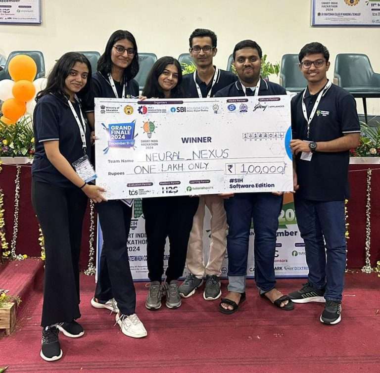 PICT च्या Neural_Nexus टीमचा Smart India Hackathon 2024 मध्ये शानदार विजय