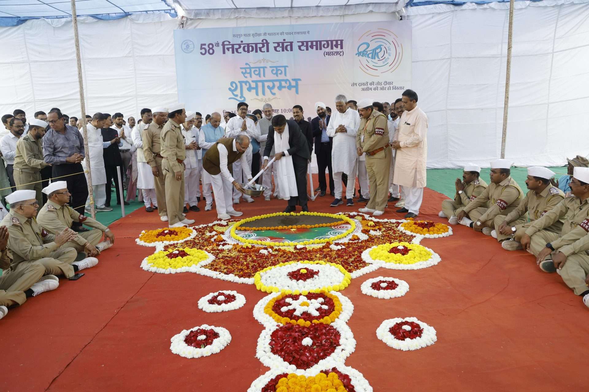 महाराष्ट्रातील  58व्या निरंकारी संत समागमाच्या स्वेच्छा सेवांचा शुभारंभ होणार पुण्यात