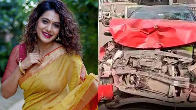 अभिनेत्री उर्मिला कोठारेच्या कारने मुंबईत 2 मजुरांना उडवले.. एकाचा मृत्यू