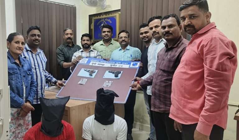 कुख्यात गुंड शरद मोहोळ खून प्रकरण:बदला घेण्यासाठी २ पिस्तुल घेऊन तयारीत असलेले दोनजण जेरबंद