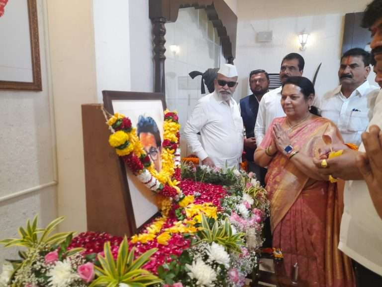 हिंदूह्रदयसम्राट बाळासाहेब ठाकरेंचे महाराष्ट्राला व भारताच्या राजकारणात ऐतिहासिक योगदान – नीलम गोर्हेंचे अभिवादन