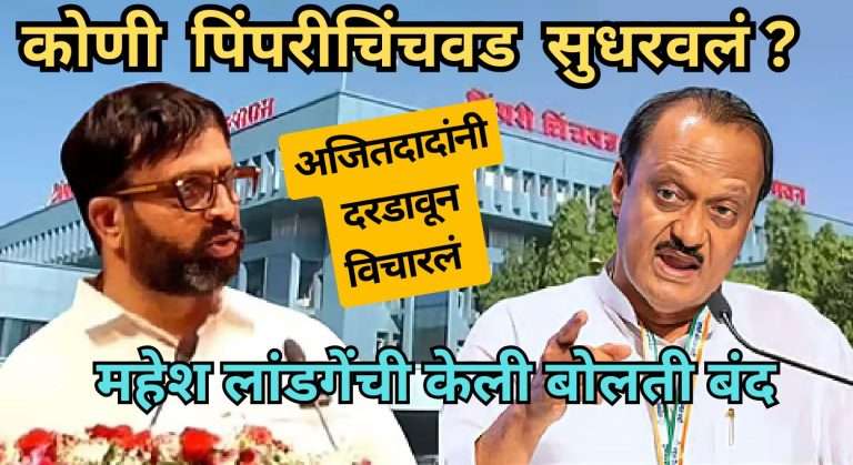 फडणवीसांसमोर अजित पवारांनी महेश लांडगेंना फटकारले..