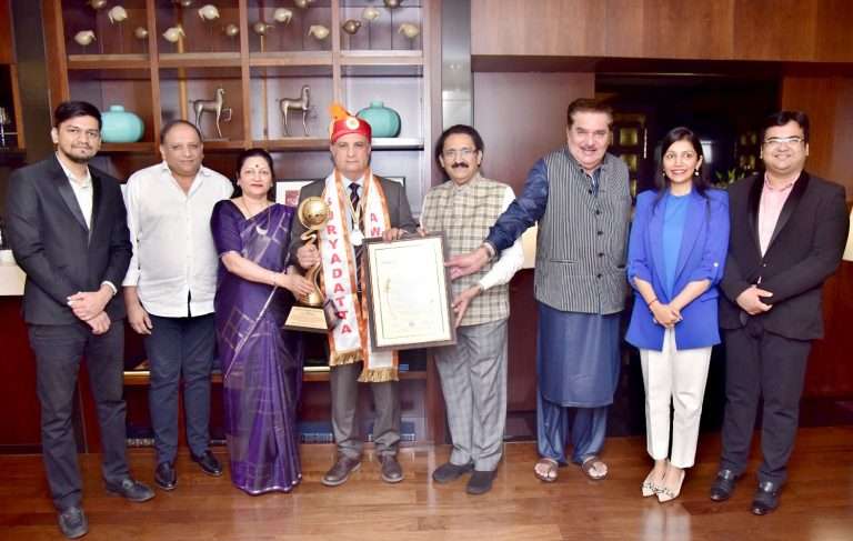 परराष्ट्र व्यवहार क्षेत्रातील उल्लेखनीय कार्याबद्दलकोब्बी शोषाणी यांना ‘सूर्यदत्त राष्ट्रीय पुरस्कार २०२५’