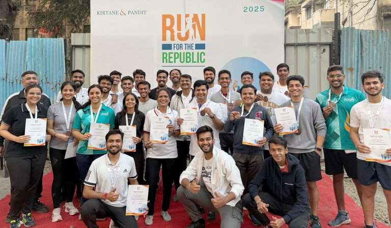 ‘कीर्तने अँड पंडित’ संस्थेतर्फे ‘रन फॉर द रिपब्लिक’ मॅरेथॉन