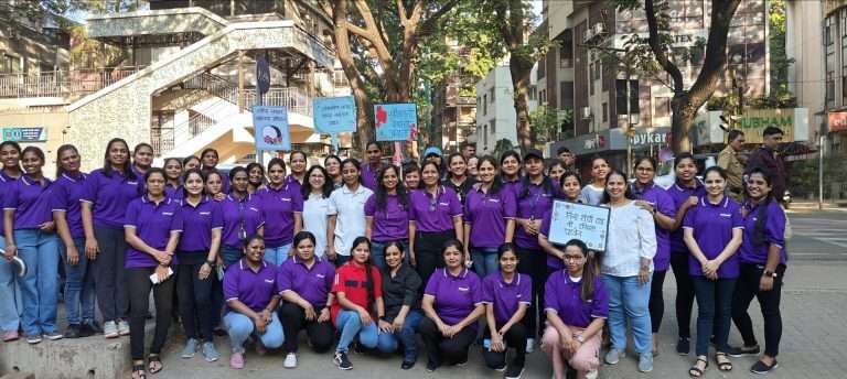 महिला दिनाच्या निमित्ताने सह्याद्रि हॉस्पिटल तर्फे वॉकथॉन