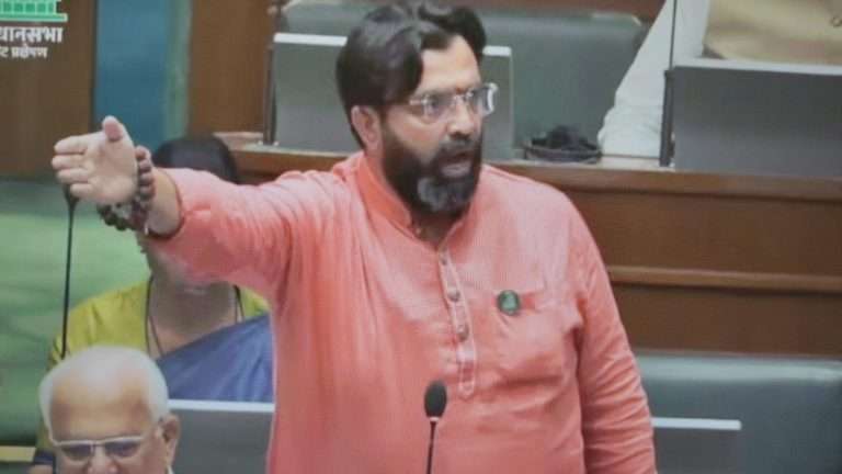 “त्या औरंग्याने माझ्या राजासमोर भिक मागितली! उदात्तीकरण काय करतो?”; सभागृहात महेश लांडगे कडाडले