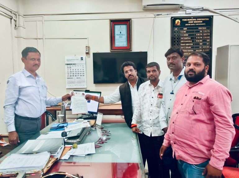 लोकमान्यनगरच्या पाणीप्रश्नासाठी महाविकास आघाडी आक्रमक