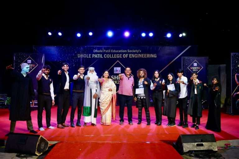 ढोले पाटील कॉलेज ऑफ इंजिनिअरिंग ने “KSHITIJ 2024-25” संपन्न