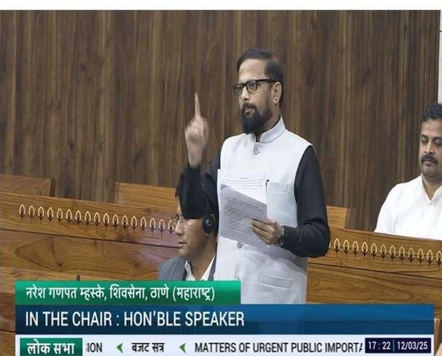 औरंगजेबाची कबर नष्ट करा:एकनाथ शिंदेंच्या शिवसेनेची संसदेत मागणी