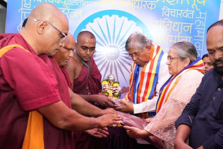 मंत्री चंद्रकांतदादा पाटील यांच्या निवासस्थानी आंबेडकर जयंती उत्साहात साजरी