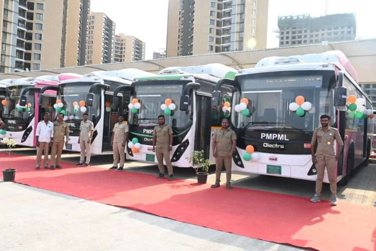 पुणे महानगर परिवहन महामंडळाच्या चऱ्होली आणि माण ई- बस डेपोचे उपमुख्यमंत्री अजित पवार यांच्या हस्ते उद्घाटन