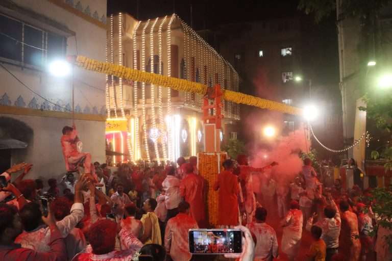 प्राचीन ग्रामदैवत श्री काळ भैरवनाथ उत्सवानिमित्त कसब्यात बगाड