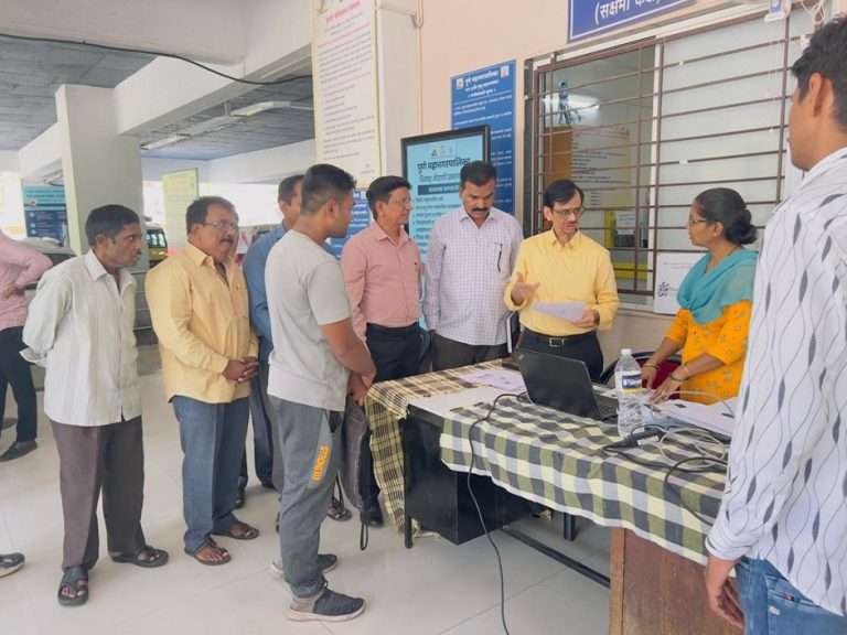 पुणे शहर तहसील कार्यालयामार्फत आधार नोंद अद्ययावतीकरण शिबीर संपन्न