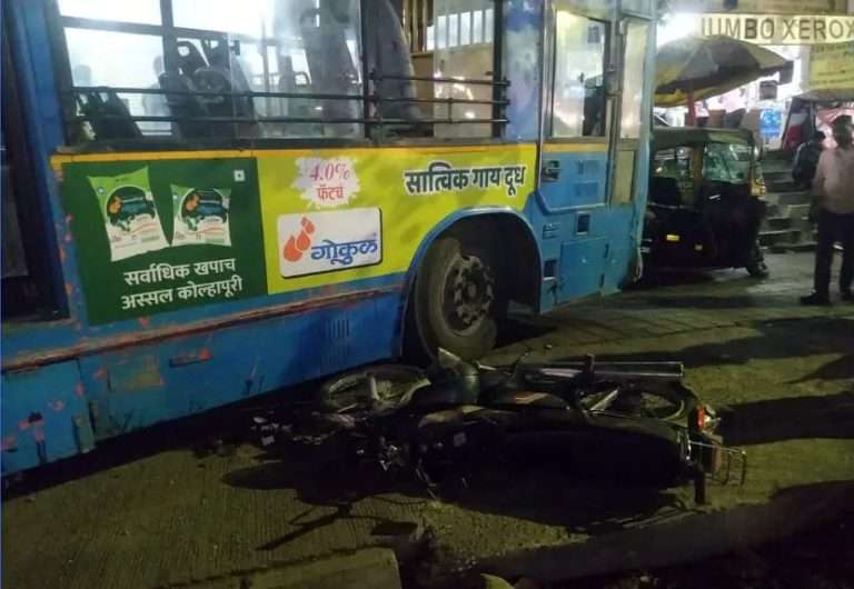 PMPML बसने चांदणी चौकात ६ खाजगी वाहनांना उडविले , ,PMPML आणि RTOबद्दल संताप,नागरिकांची चिंता आणि सुरक्षेचा प्रश्न