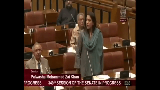 पाकिस्तानी खासदार पलवाशा खान बरळल्या – बाबरीची पहिली वीट पाक सैनिक लावणार:असीम मुनीर देणार अज़ान