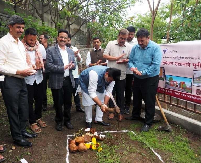 अ. भा. मराठी साहित्य संमेलन उद्यान देशाच्या इतिहासात नोंद होणारा उपक्रम ठरेल : उदय सामंत