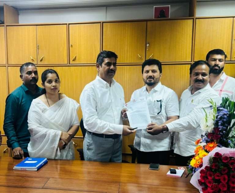 मांजरी बुद्रुक पाणी योजनेचा सुधारित आराखडा मंजूर करा..शिवसेनेची आग्रही मागणी…