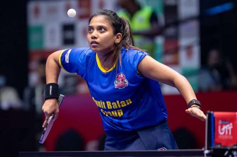 इंडियन ऑइल यूटीटी सीझन ६: पीबीजी जॅग्वार्सचा रोमहर्षक विजय, रीथ ऋष्या, अनिर्बन घोष चमकले; यू मुंबा टीटीचा ९-६ असा पराभव