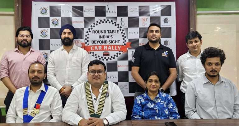 राउंड टेबल इंडियातर्फे दृष्टिहीनांसाठी रविवारी‘बियाँड साइट’ अनोख्या कार रॅलीचे आयोजन
