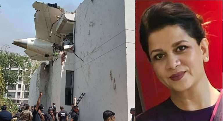 अपघातग्रस्त विमानात 7 मराठी प्रवासी:4 क्रू मेंबर्स अन् 3 प्रवाशांचा समावेश; क्रू अपर्णा महाडिक या सुनील तटकरेंच्या भाच्याच्या पत्नी