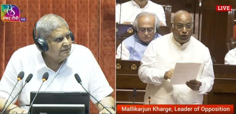 पहलगामचे हत्यारे दहशतवादी का पकडले नाहीत, उत्तर द्या…राज्यसभेत खरगेंचा सवाल अन ऑपरेशन सिंदूरवरून संसदेत गोंधळ