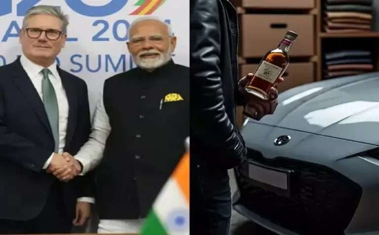 भारतात यूकेच्या गाड्या-ब्रँडेड कपडे स्वस्त होणार:दोन्ही देशांदरम्यान मुक्त व्यापार करारावर स्वाक्षरी