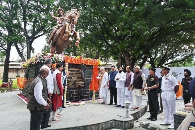 बाजीराव पेशवे यांच्या युद्धनिती अंगिकारल्यास देशाच्या सीमा भविष्यातही सुरक्षित : अमित शहा