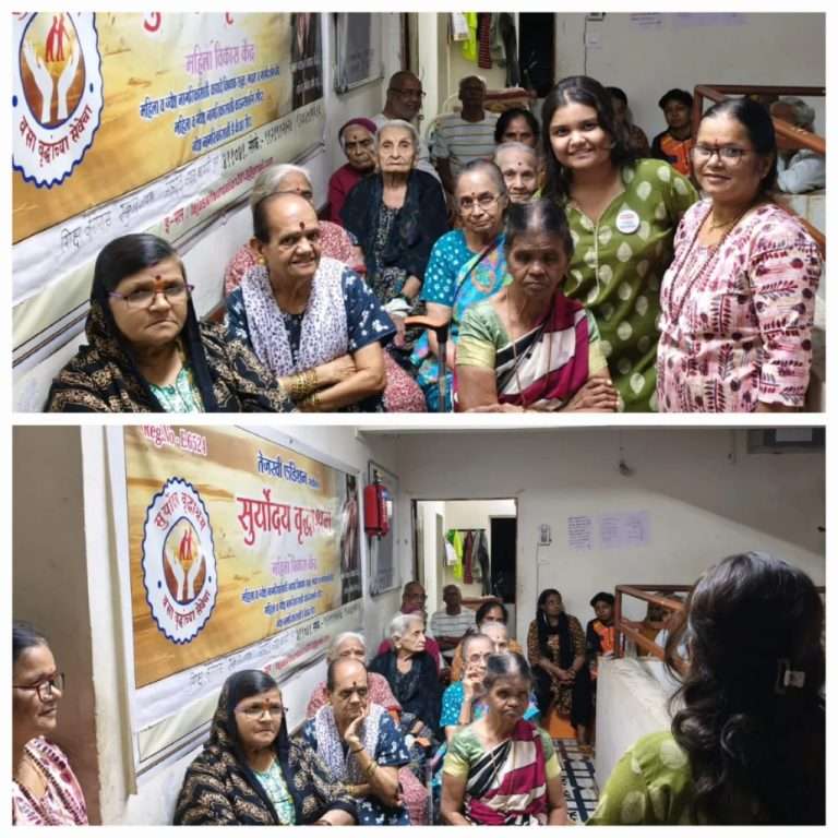 सुर्योदय वृद्धाश्रमात..”Cyber Shiksha for Cyber Suraksha” उपक्रम संपन्न