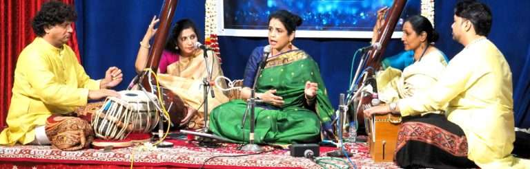‌‘मेघरंग‌’मध्ये गायन आणि वादनातून मल्हार अविष्कारगांधर्व महाविद्यालय आयोजित कार्यक्रमात मल्हार रागाच्या विविध छटा